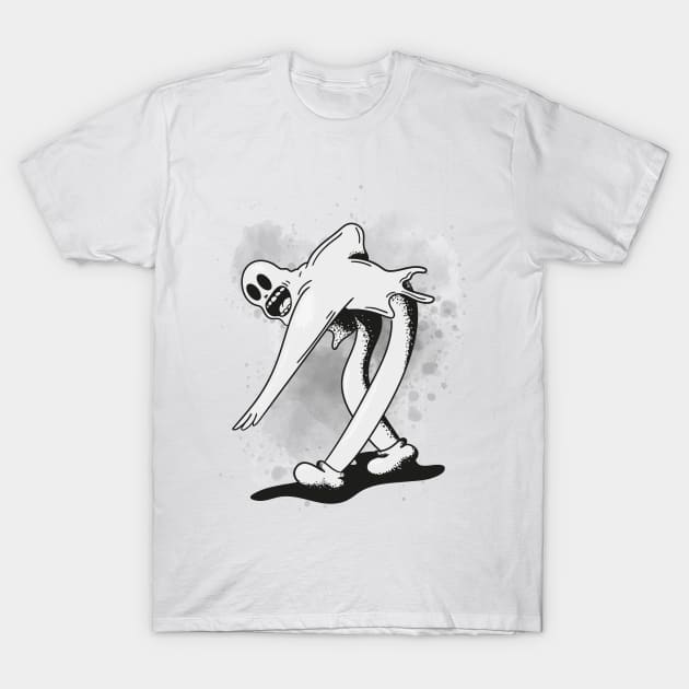 dancing ghost T-Shirt by PaperHead